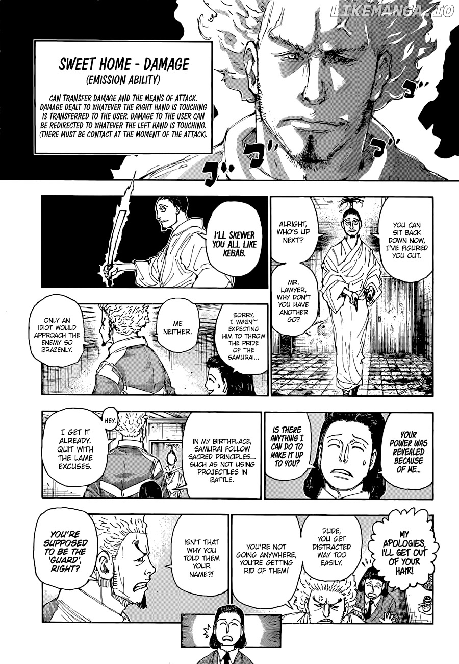 Hunter x Hunter, Chapter 399 image 14